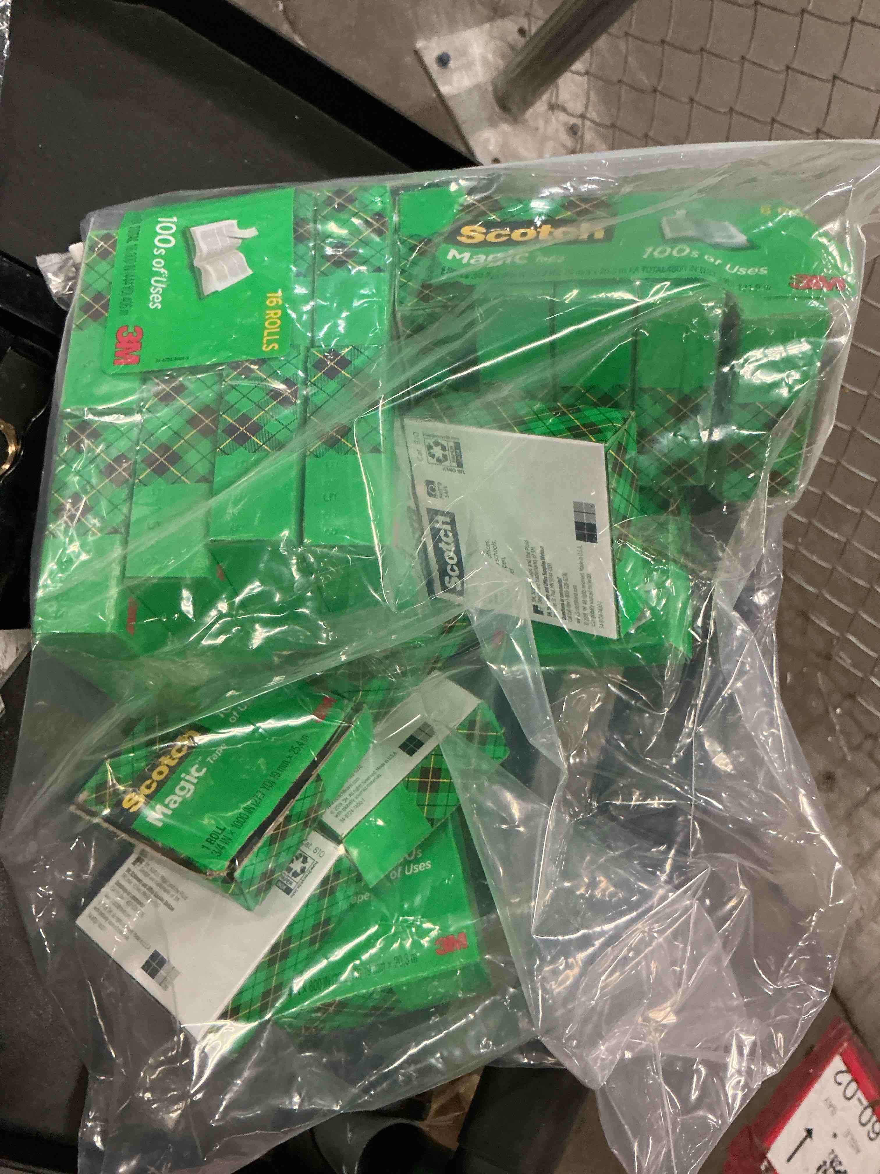Condition photo showing Good Condition for scotch magic tape refills clear 3/4 in x 800 in 21 refills