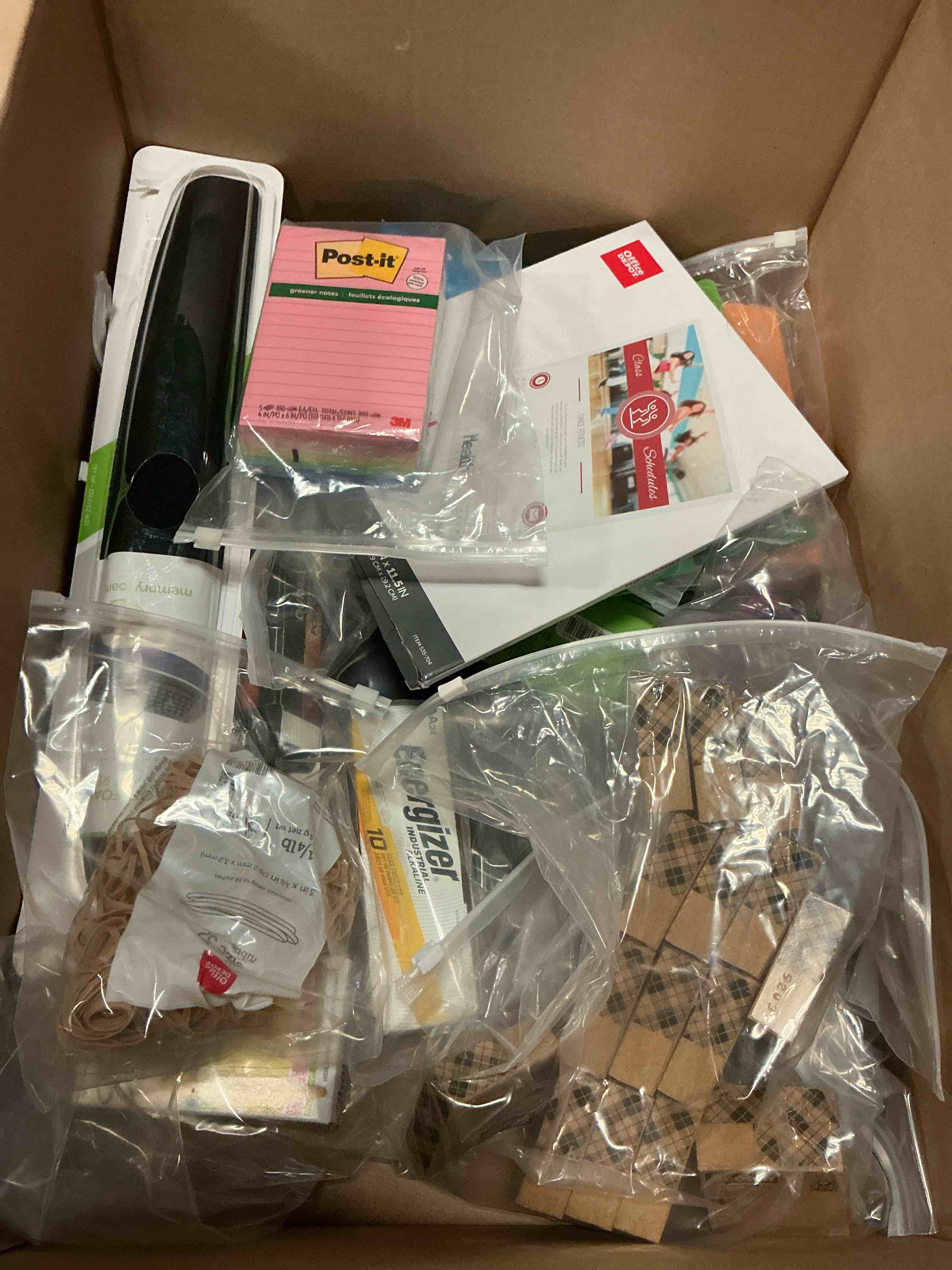 assorted office supplies 