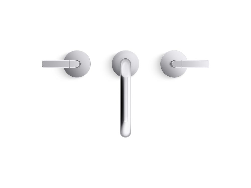Sink Faucet, Tall Spout, Lever Handles ONE™ NAZARÉ™ By KALLISTA  SKU: P23325-LV-CP