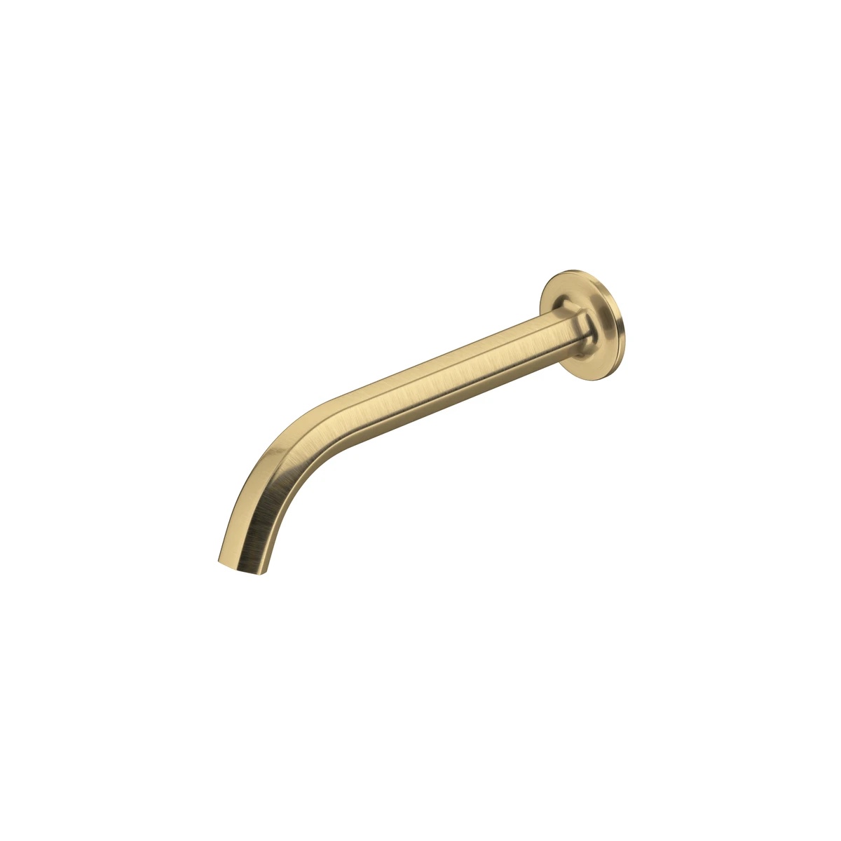 Modelle™ Wall Mount Tub Spout - Antique Gold | Model Number: MD16W1AG