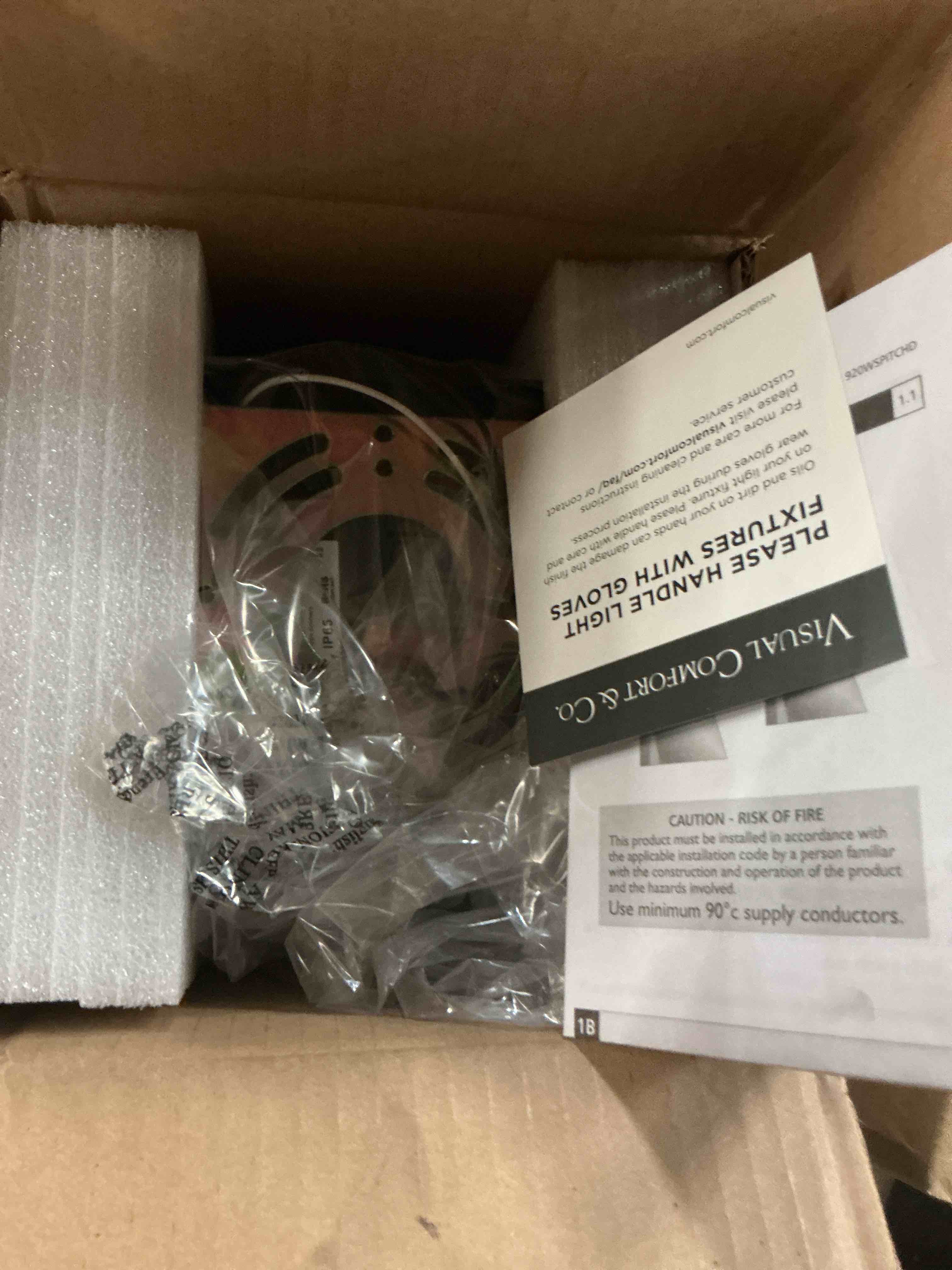 Condition photo showing New/Like New for 700wspits-led830 pitch 1-light 5 high integrated led outdoor wall sconce - ada compliant