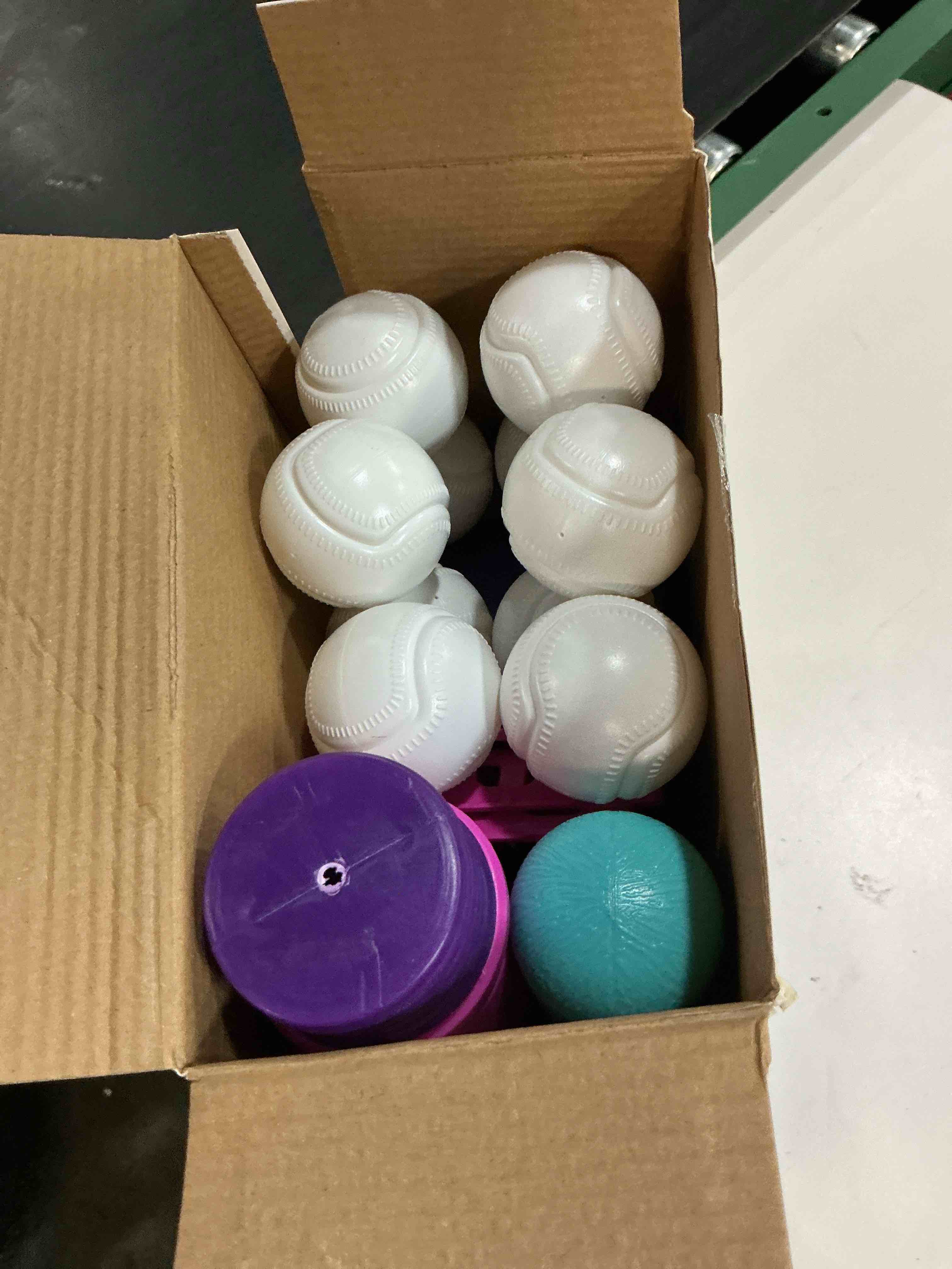 Condition photo showing Good Condition for jugaad life tball set baseball toys for boys 3-6 years tee ball set for kids girls outdoor outside sport toys with 10 balls-purple