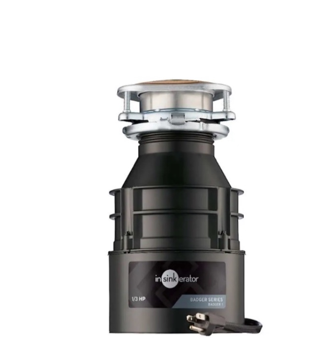 new insinkerator badger 1xl garbage disposal 1/3 h