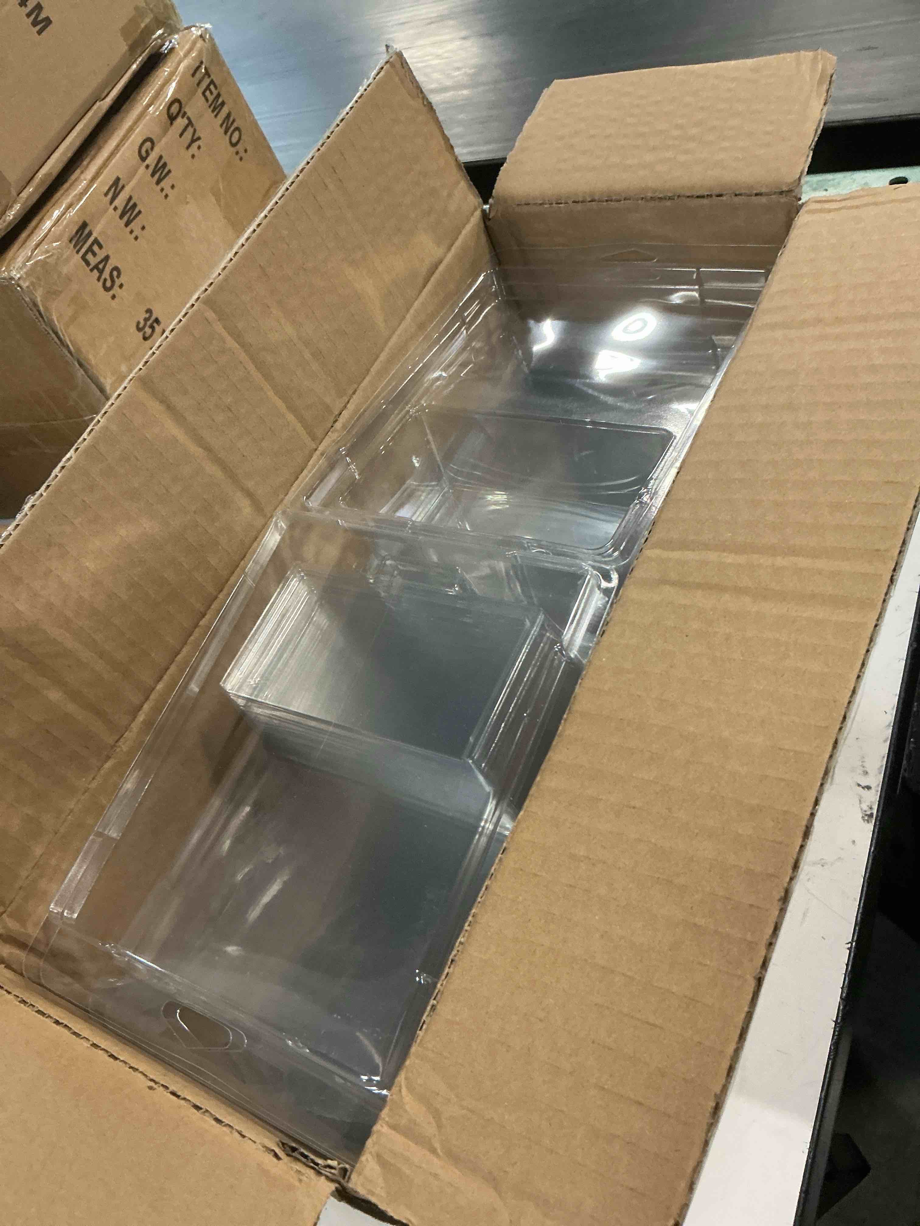 Condition photo showing New/Like New for protector case for hot wheels premium-clamshell plastic display cases for 1:64 scale models, crystal clear uv-resistant, dust-proof & scratch-resistant plastic storage case with secure seal (20-pack)
