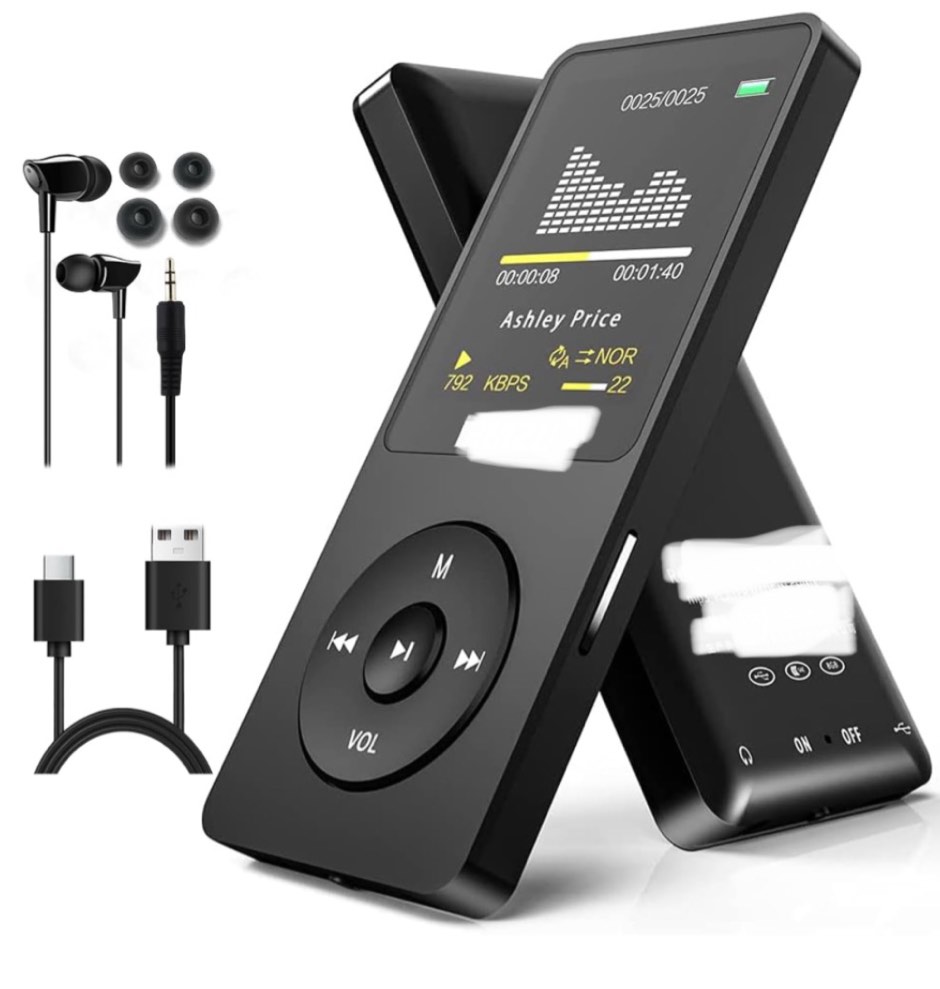 MP3 Player with Bluetooth - Portable Music Player for Kids