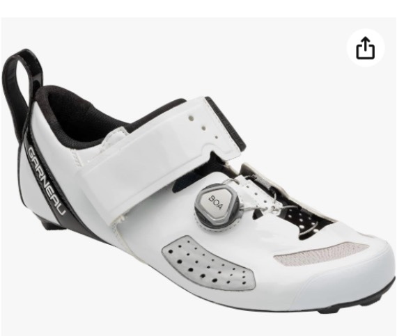 Louis Garneau, Tri Air Lite, White size 8.5