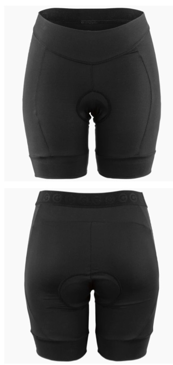 women's cycling inner shorts size xl