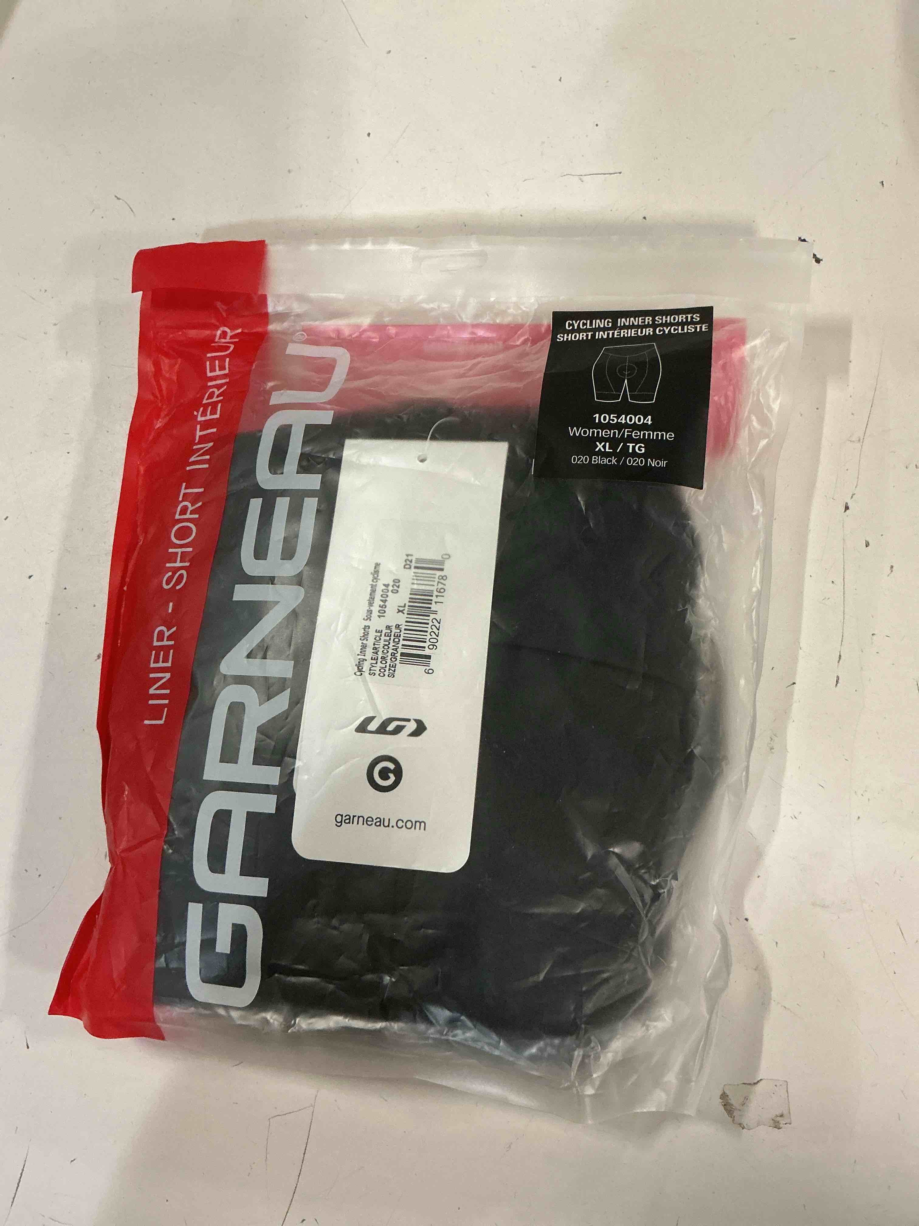 Condition photo showing New/Like New for women's cycling inner shorts size xl