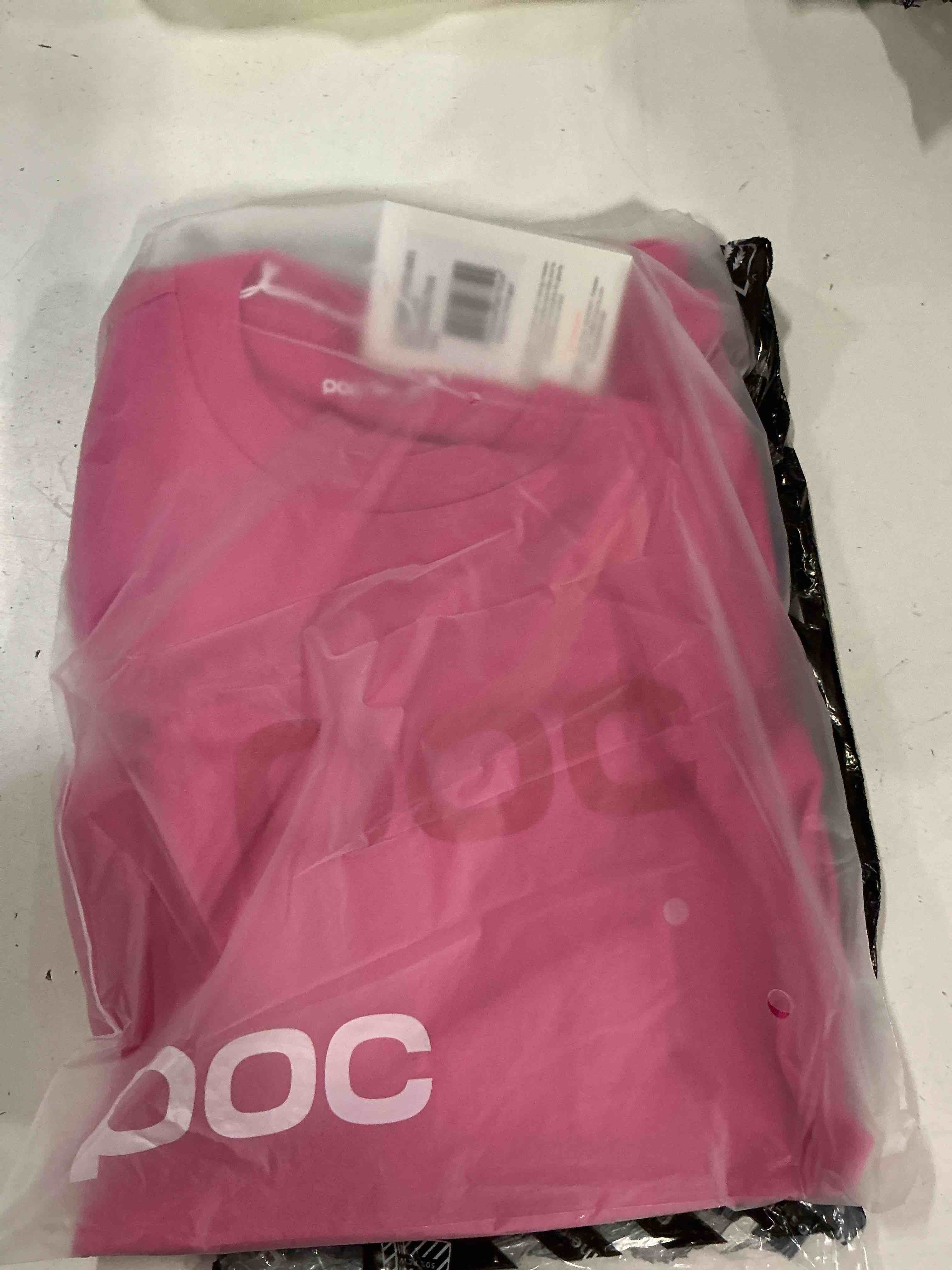 Condition photo showing New/Like New for poc unisex children's tee jr cycling shirt