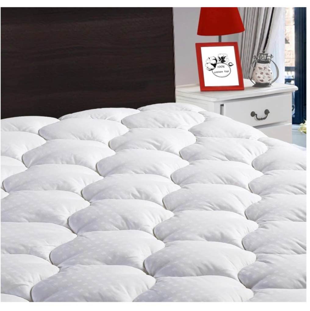 leisure collection mattress pad, 2pcs, size unknown 