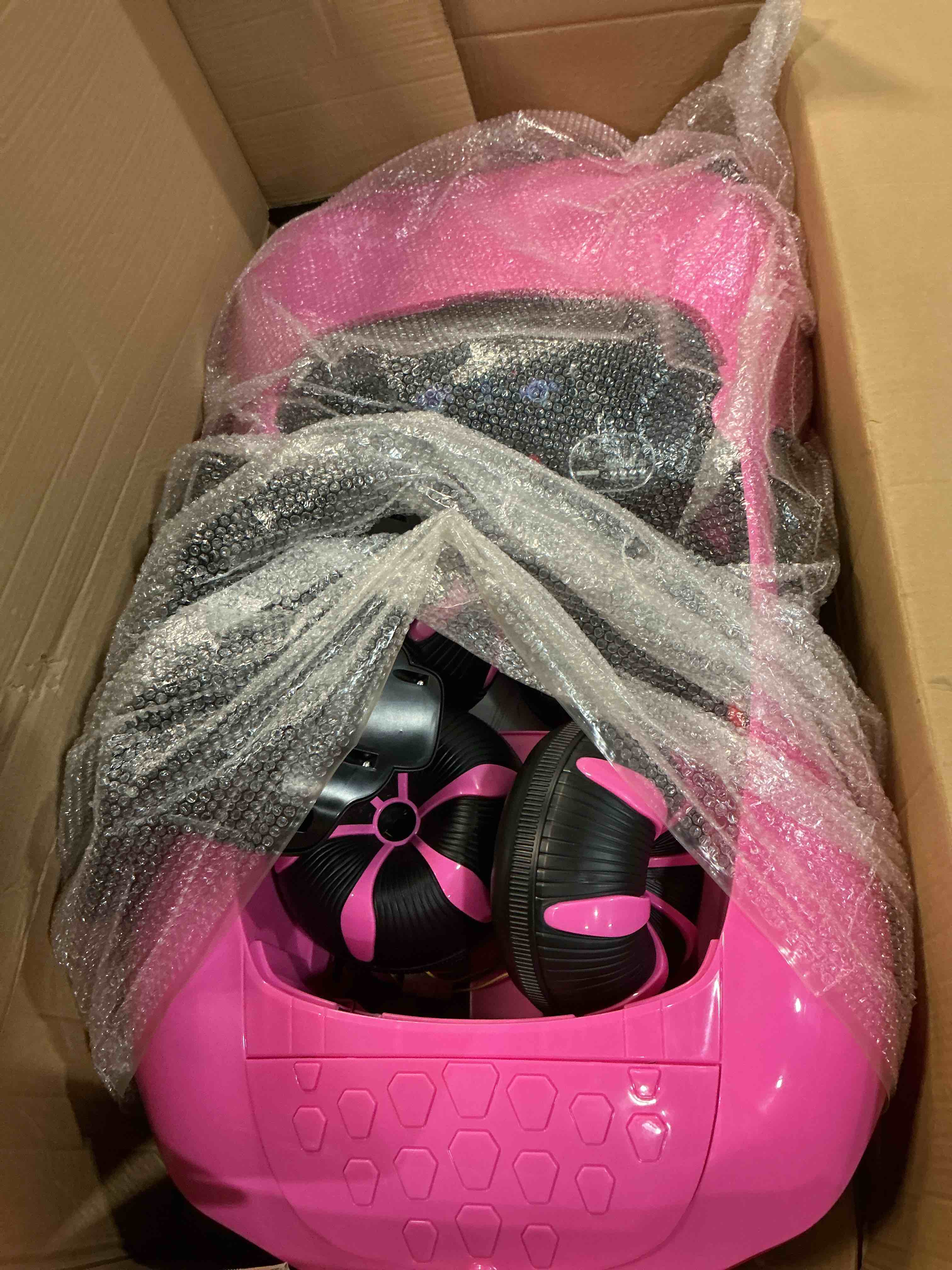 Condition photo showing Good Condition for sealight 12v kids ride on truck car w/parent remote control, electric car for kids 4 * 380w motors, 3 speeds, emergency braking, led lights, music & horn, kids electric vehicles for boy girl gift