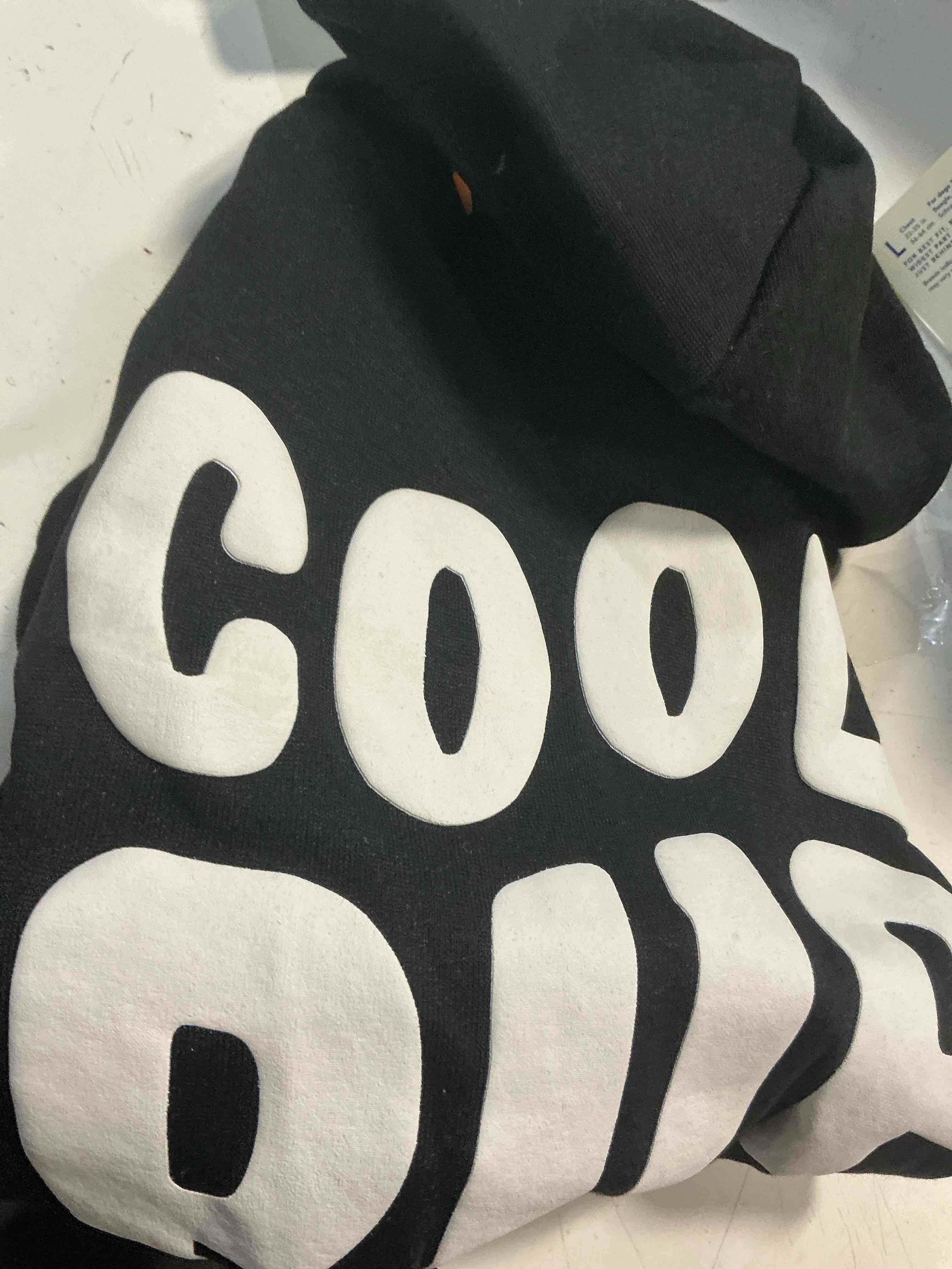 Condition photo showing Good Condition for large black cool pup club with hood dog apparel xs