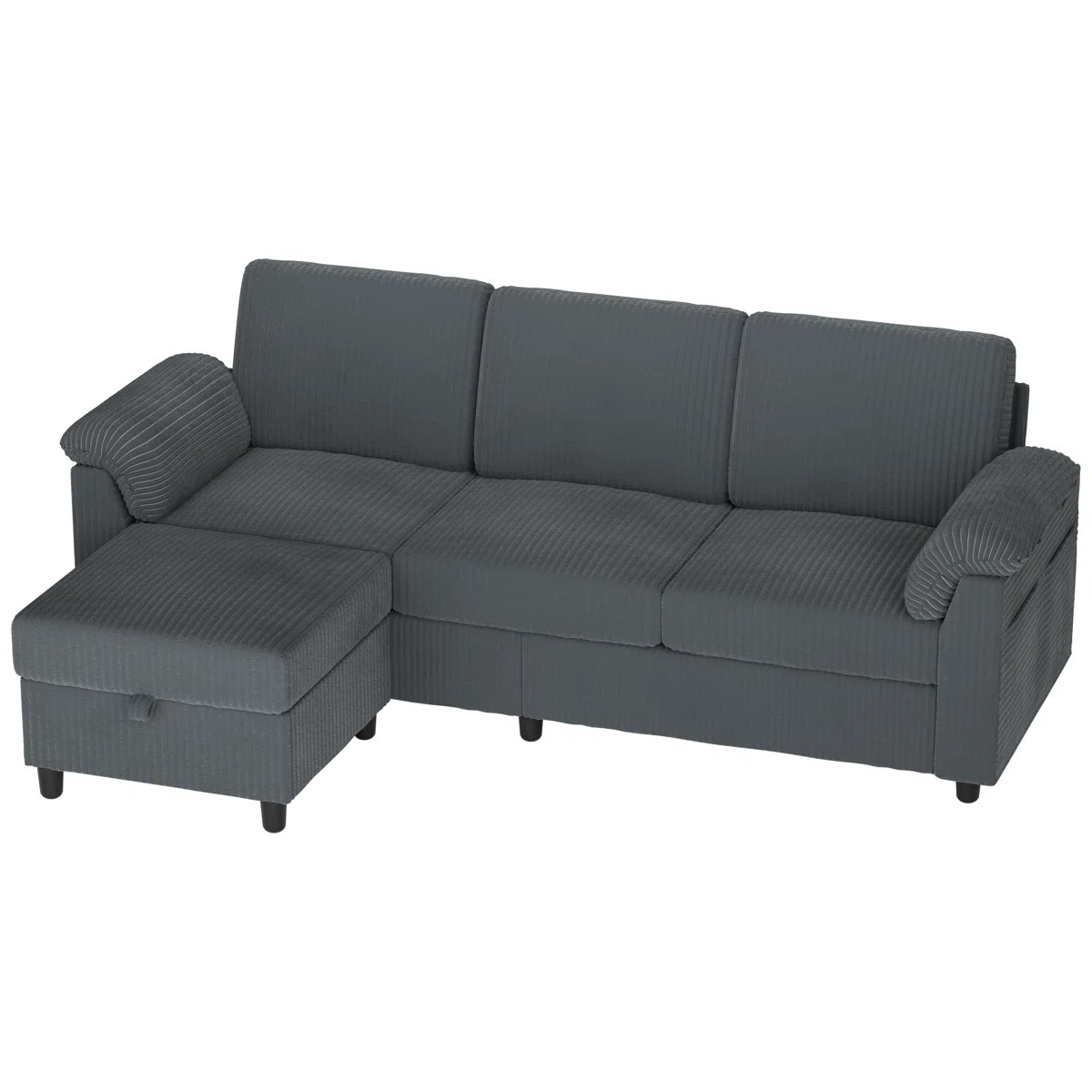 INCOMPLETE Loveseat- Armrest 