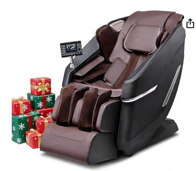 Similar to VEVOR Full Body Massage Chair, SL-Track Zero Gravity Massage Recliner, 3D Shiatsu, Body Scan, Heating, Bluetooth Speaker, Airbags for Living Room, Home
