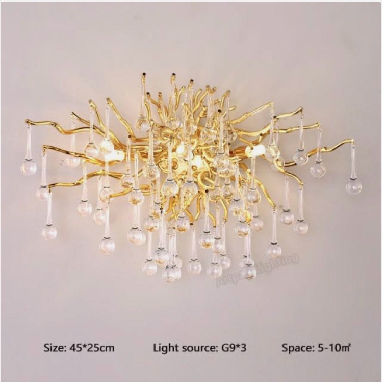 Jedijdja 13- Light Crystal Dimmable Wagon Wheel Chandelier 