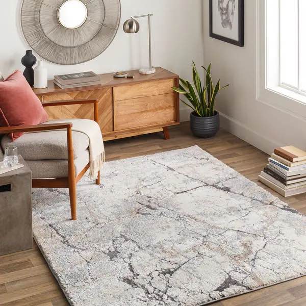 Artistic Weavers Veletta Modern Abstract Plush Area Rug