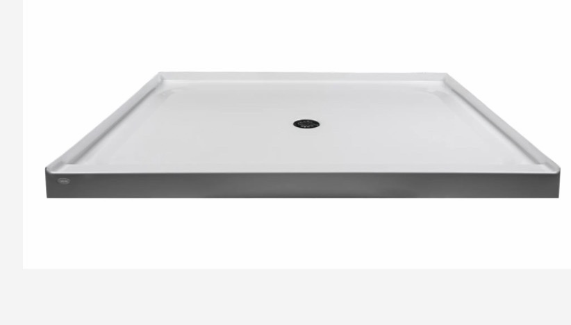 Jacuzzi Luxury Bath Shower Base platinum Gray 