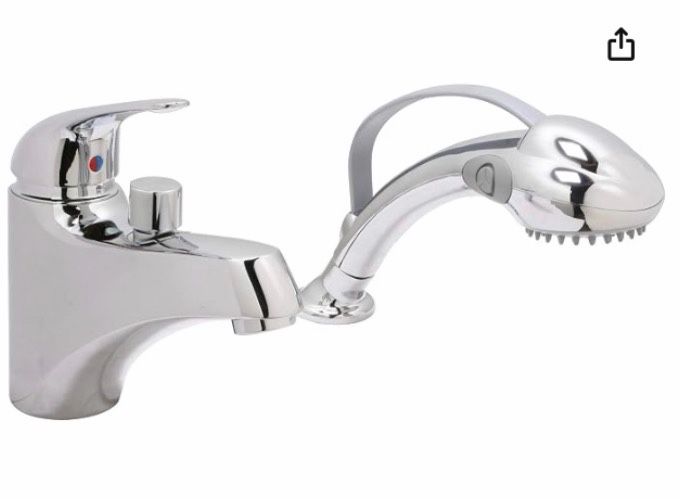 Huntington Brass 12720-01 2 Piece tub Faucet, Chrome