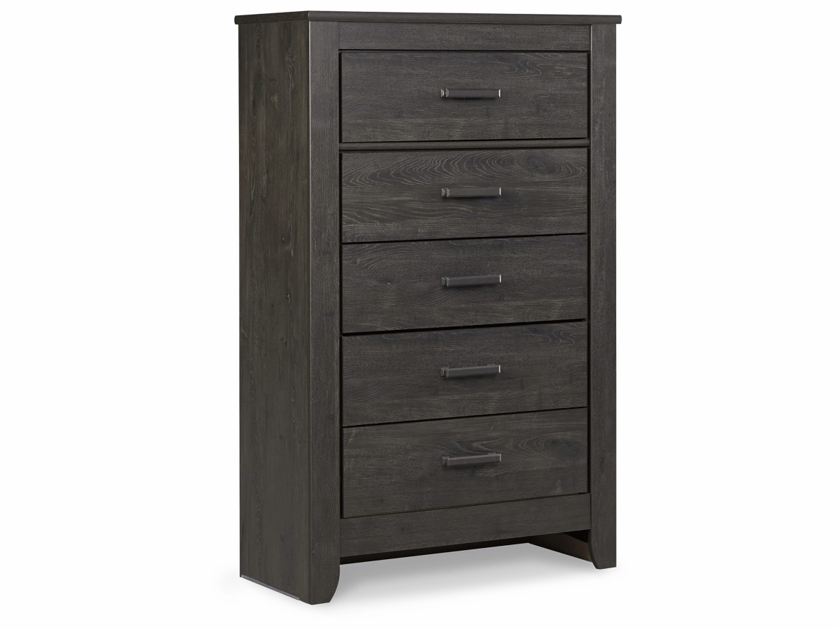 Condition photo showing New/Like New for brinxton 5 drawer chest of drawers