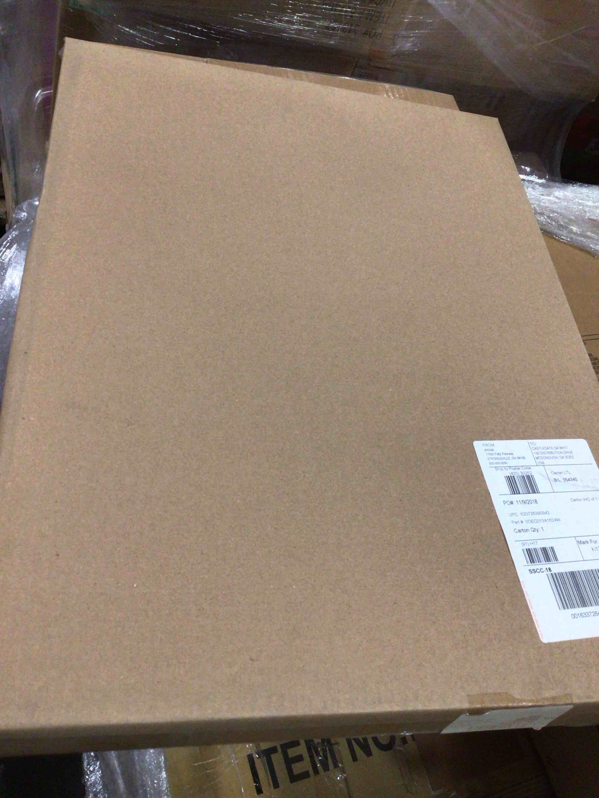 Condition photo showing New/Like New for cynthia decker "haiku" gallery-wrapped canvas