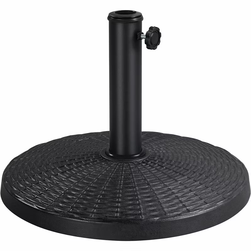 similar Outdoor Patio Heavy Duty Market Umbrella Base, Black