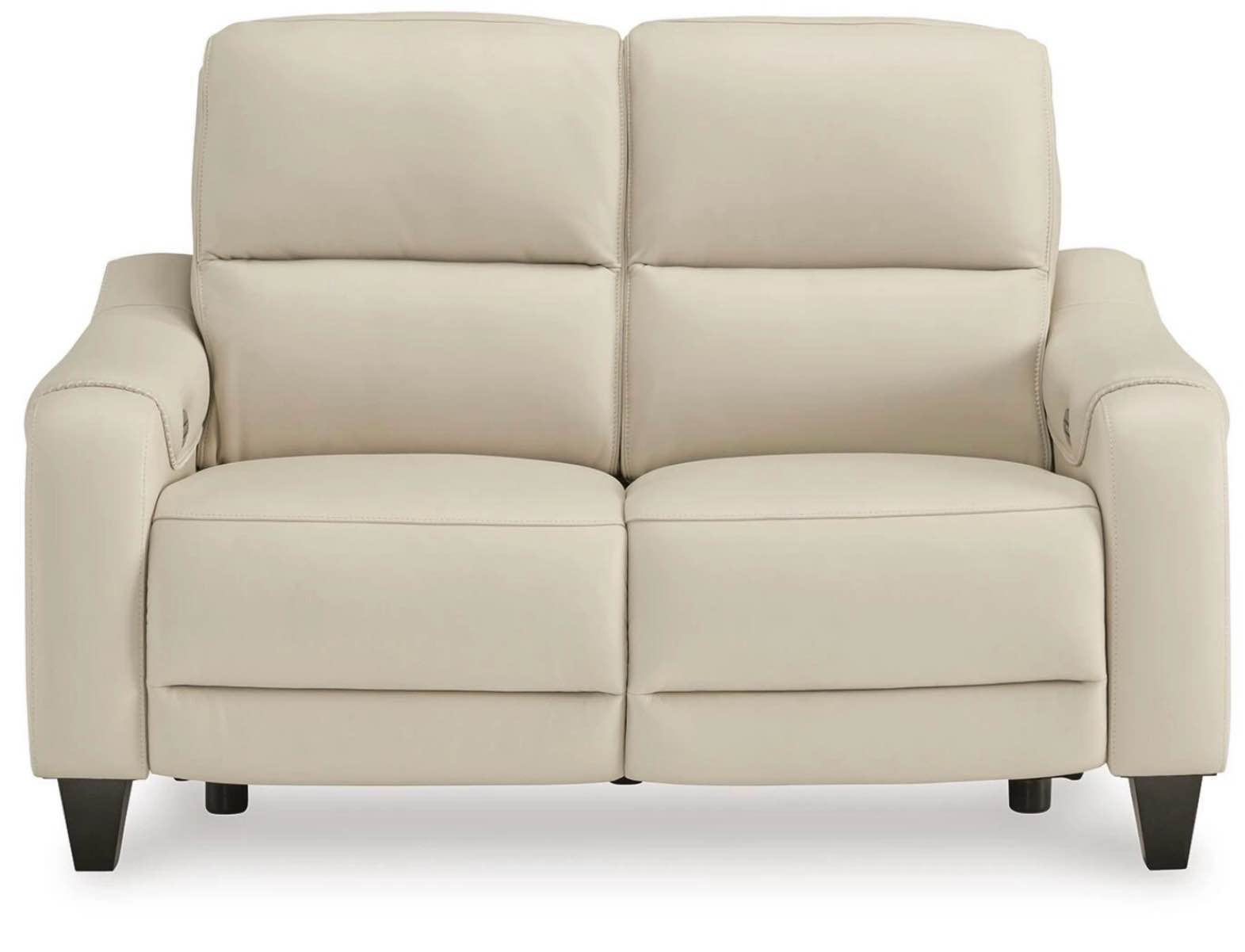 Mosswell Dual Power Leather Reclining Loveseat