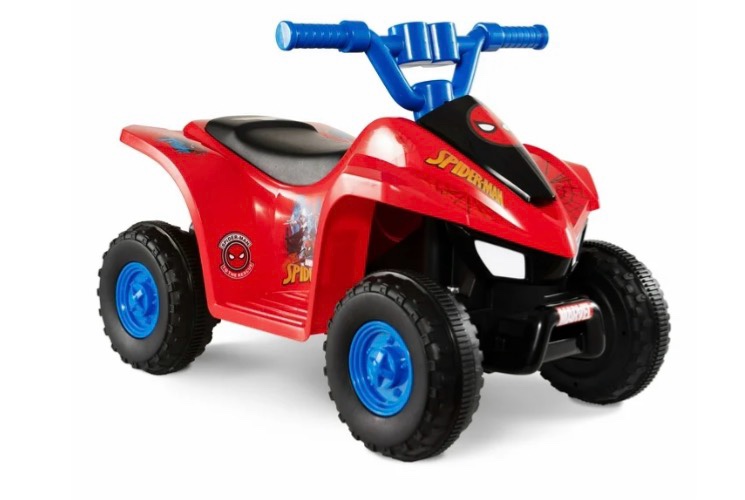Spiderman ATV, 6V Battery Powered Ride on, ages 18M to 36M