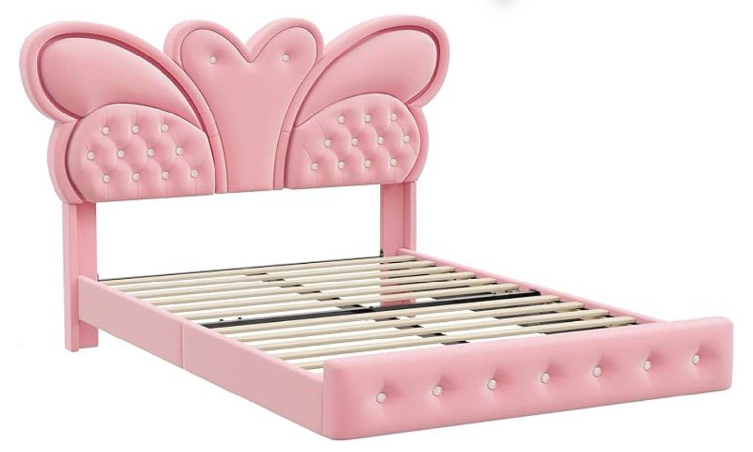 Keyluv KLV-UP-314 Bed Frame with Headboard