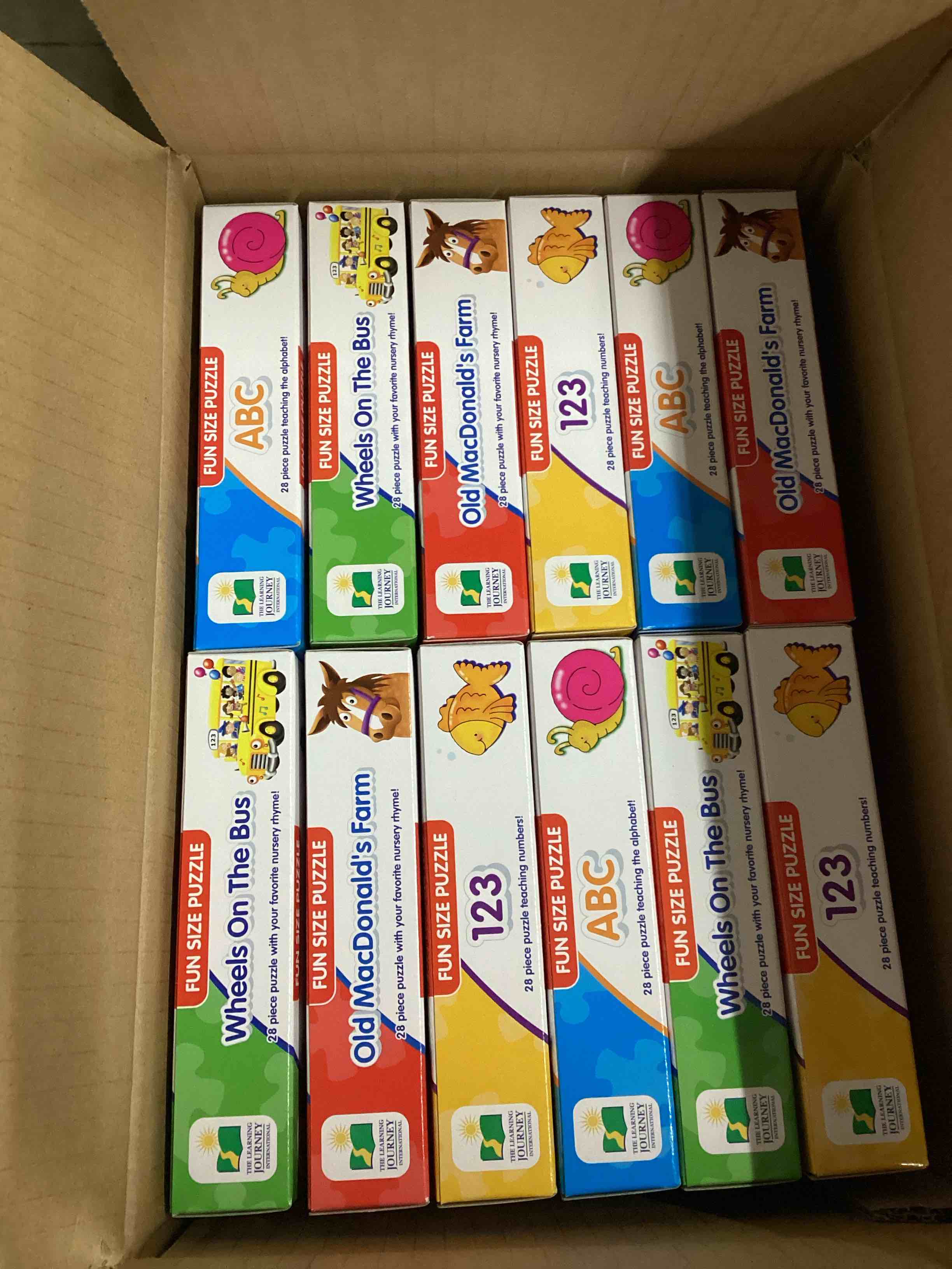 Condition photo showing New/Like New for fun size puzzle 
