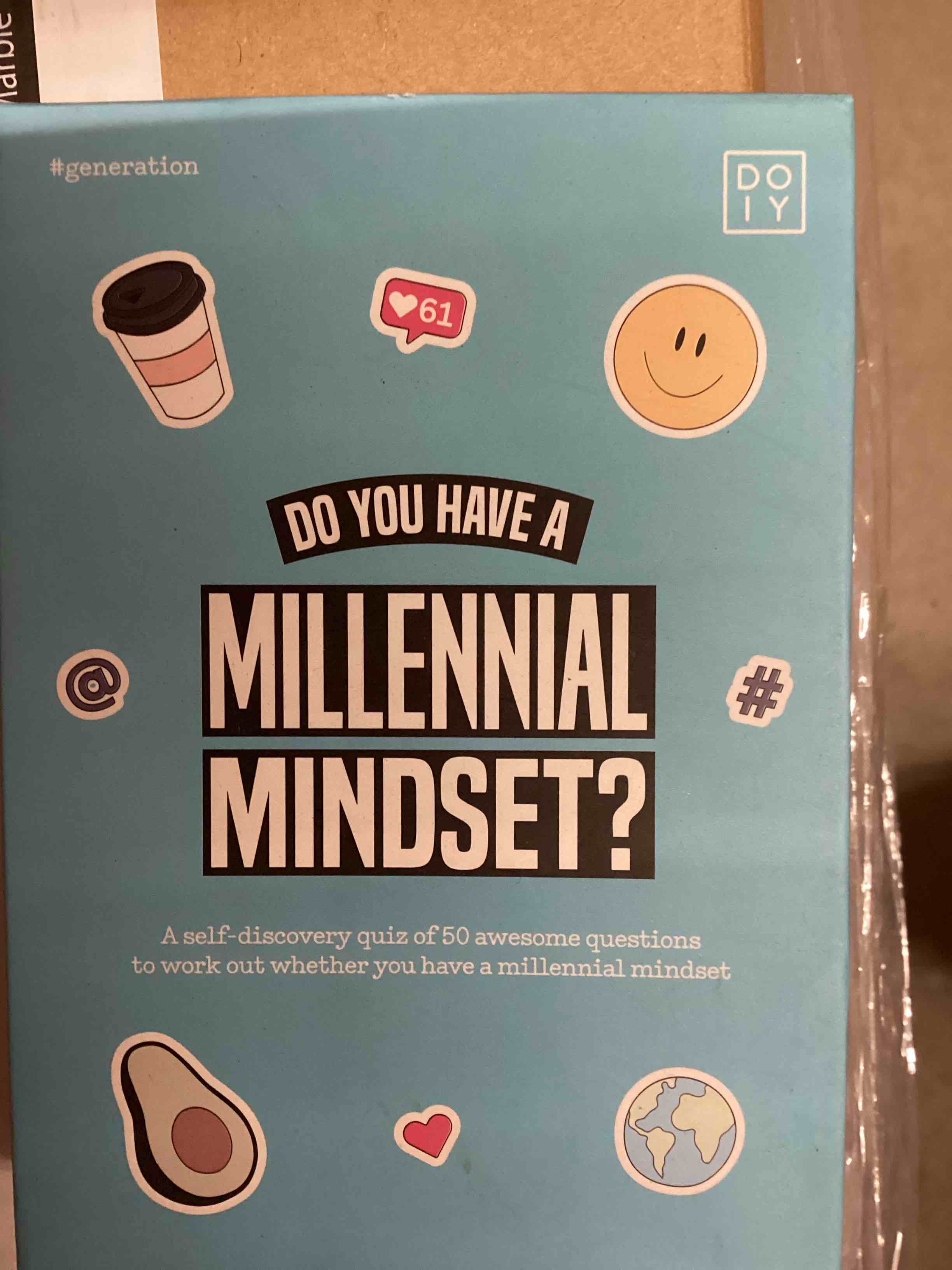 Condition photo showing New/Like New for do you have a millennial mindset quiz game?