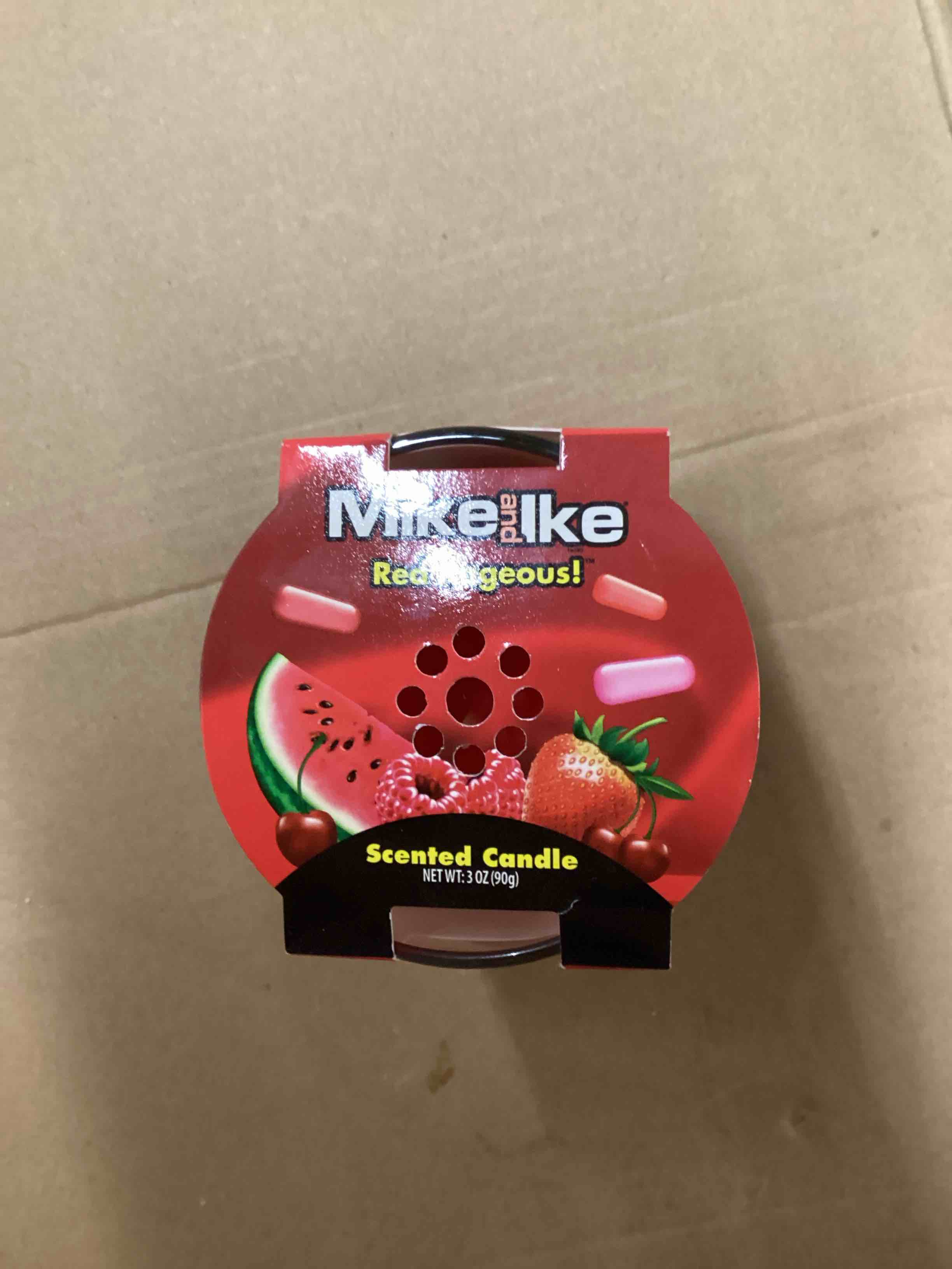 Condition photo showing New/Like New for mike ike scented candle
