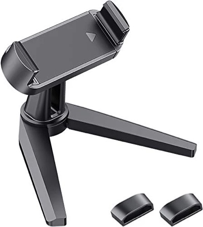 WixGear Phone Holder for Desk, Premium Adjustable Phone Stand for Desk, Home Office Accessories, Des