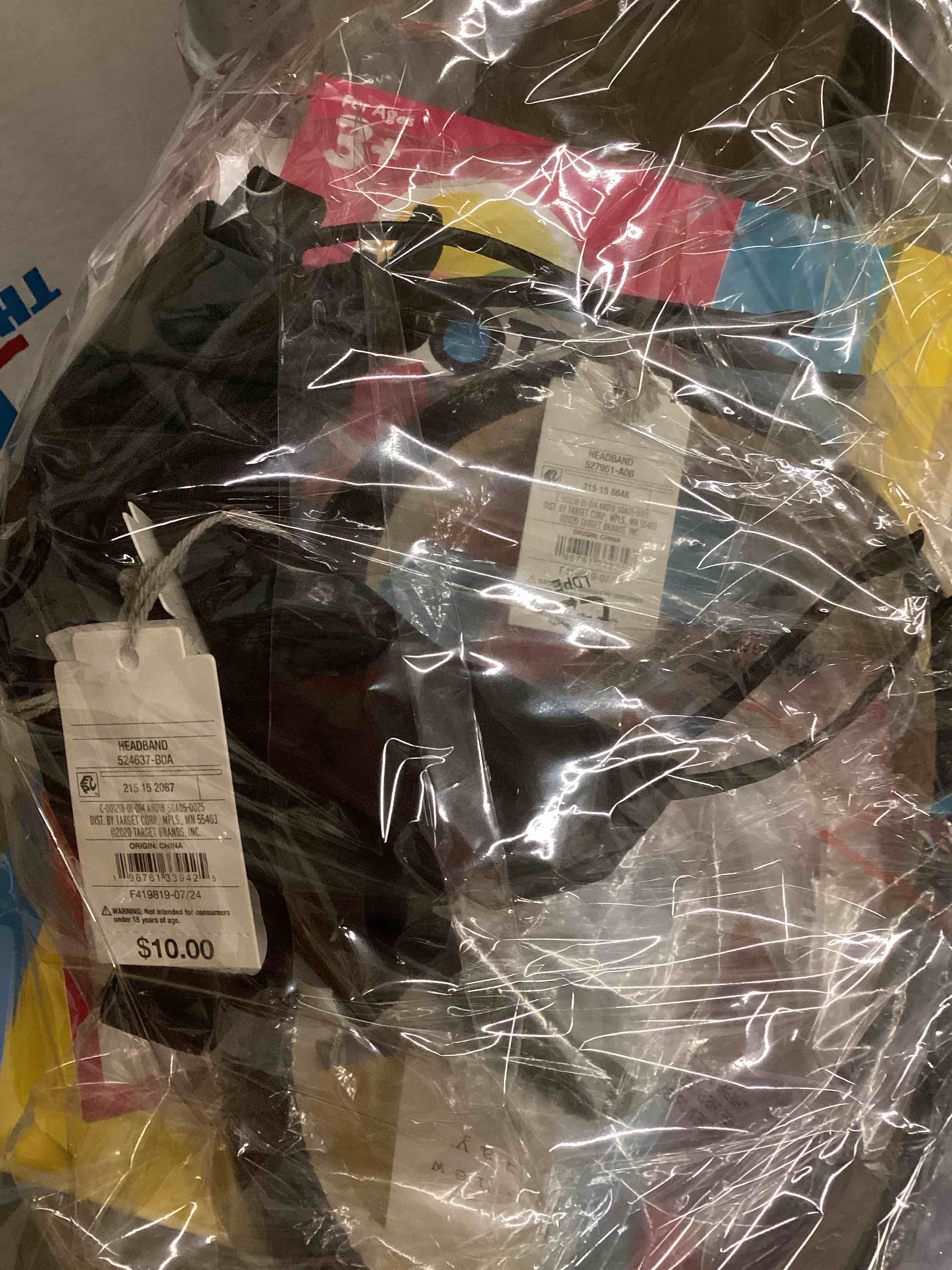 Condition photo showing Brand New for 4-velvet bow headband - a new day™ black, black headband 
