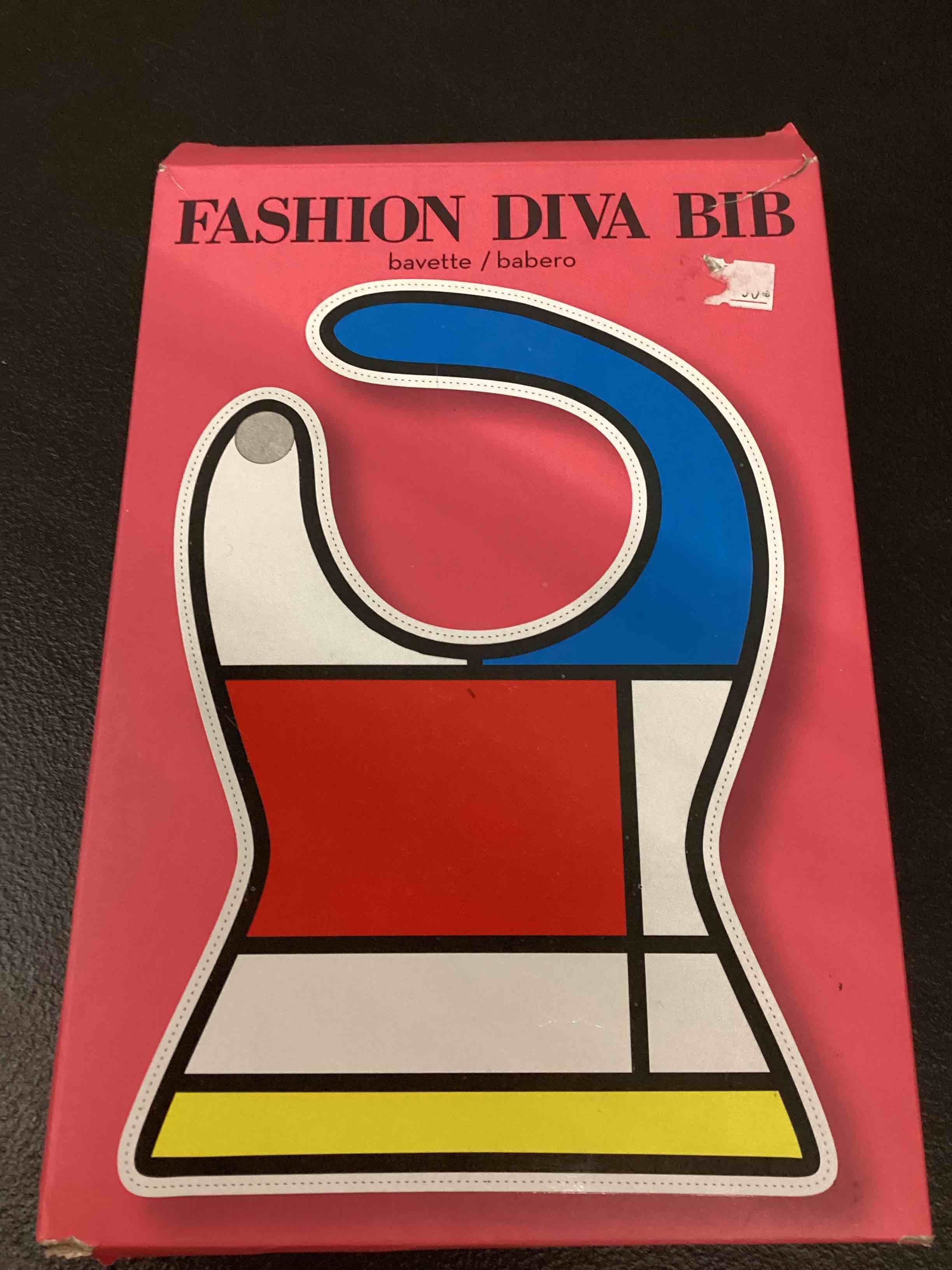Condition photo showing Brand New for 2-fashion diva bib