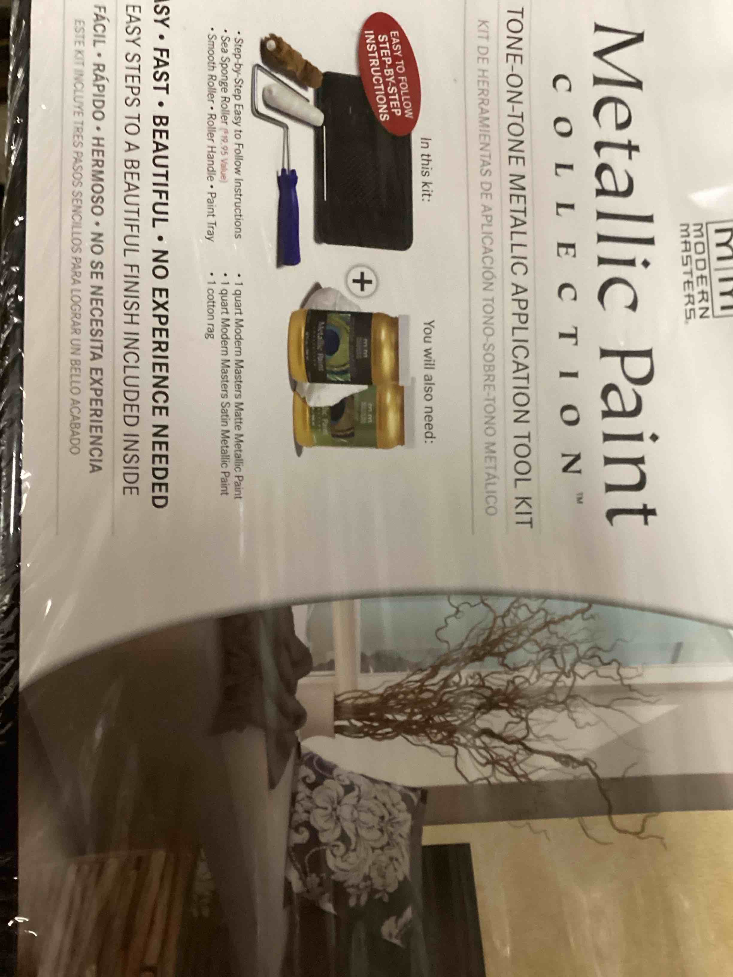 Condition photo showing New/Like New for modern masters 223427 metallic paint application kit pack of 6