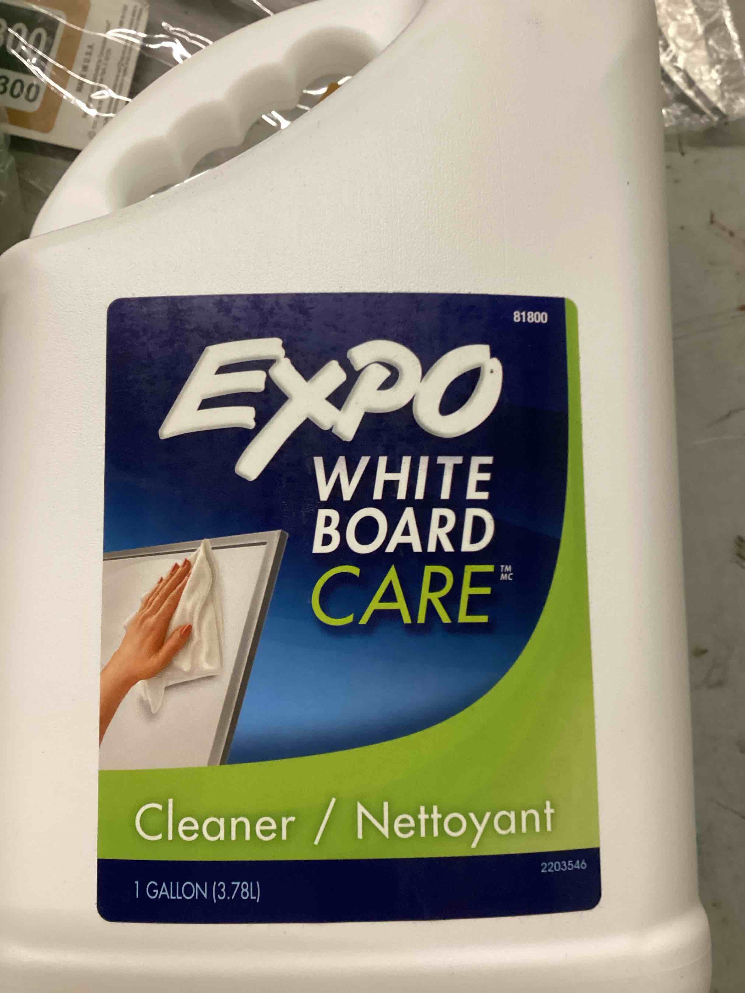 Condition photo showing New/Like New for expo dry erase whiteboard cleaning solution refill  1 gallon