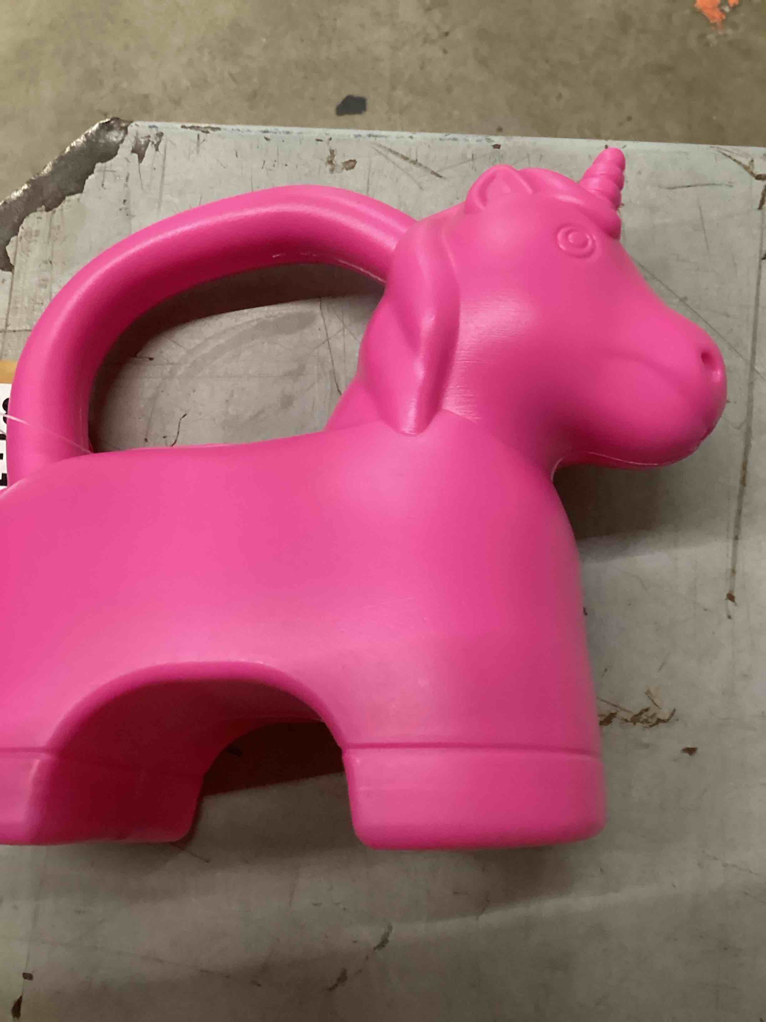 Condition photo showing New/Like New for kids unicorn watering can 