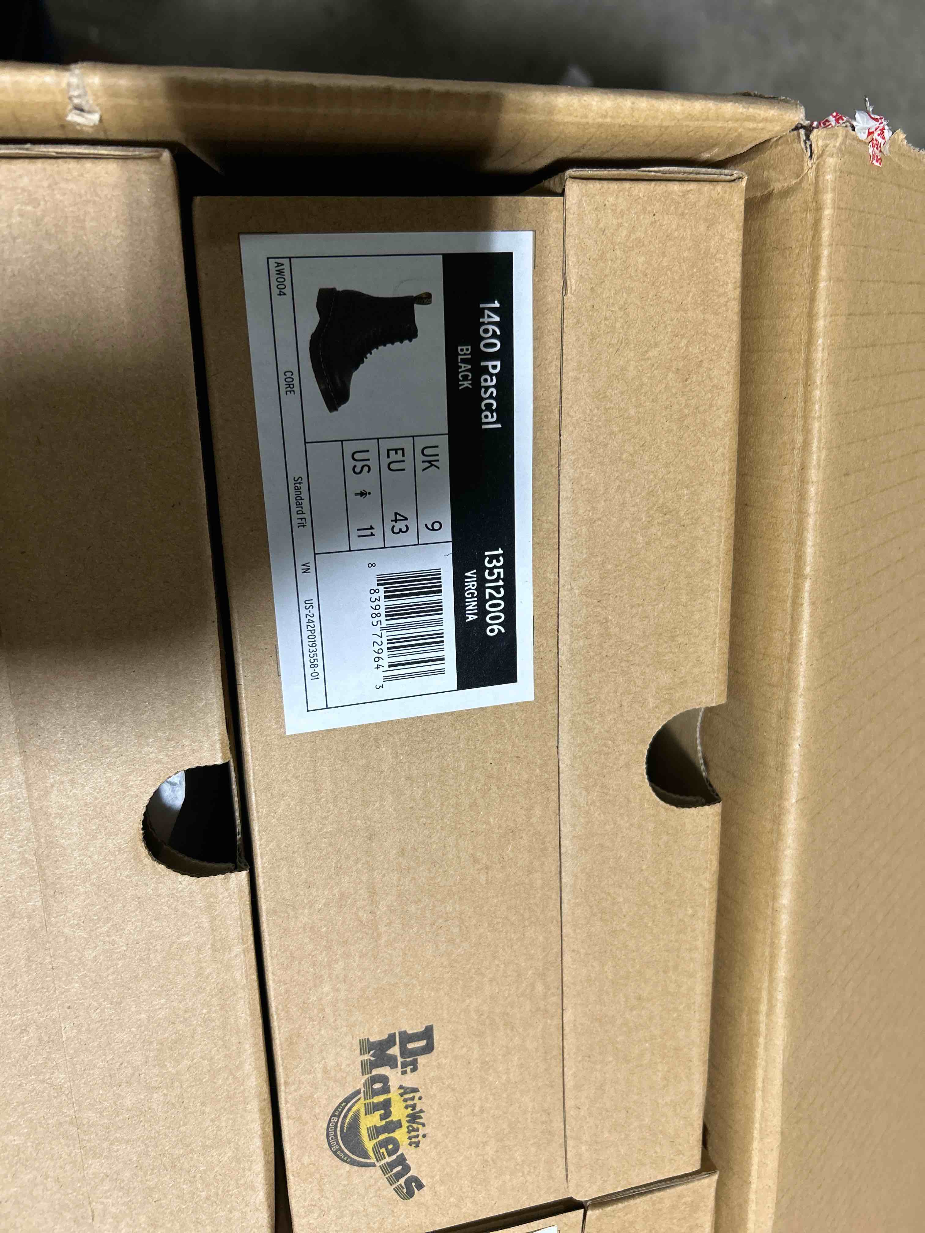 Condition photo showing Brand New for size 11 dr. martens pascal boots