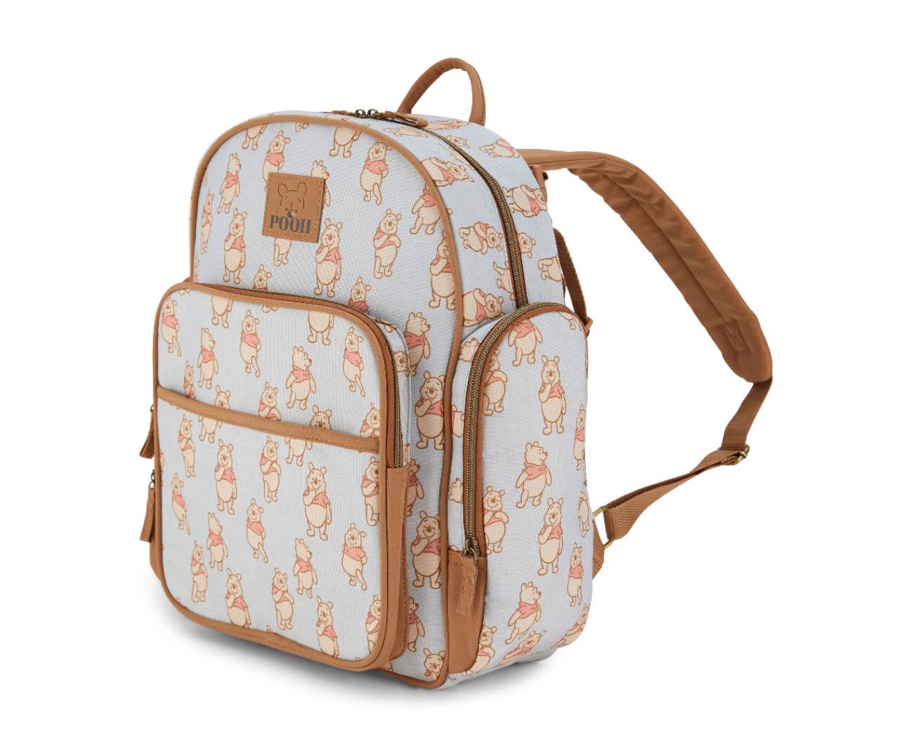 Disney Winnie The Pooh Backpack Diaper Bag with All Over Print