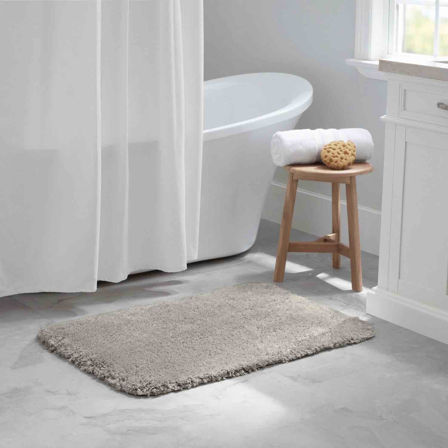 Member's Mark Members Mark Hotel Premier Collection Bath Rug Zinc (24" x 36")