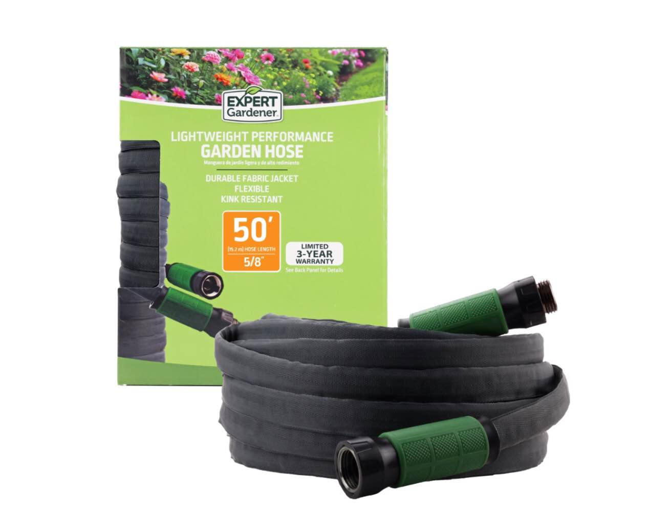 Expert Gardener Lightweight Performance 50 ft Garden Hose