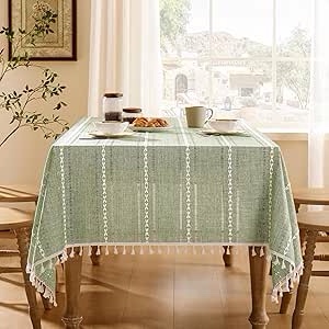 Homechoise decor table cloth Sage 72x72 