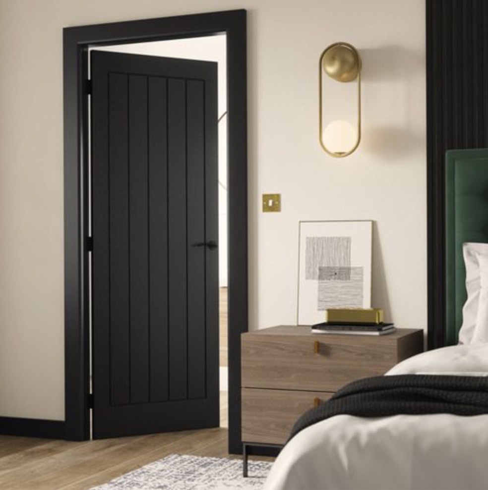 Cottage style moulded panel door