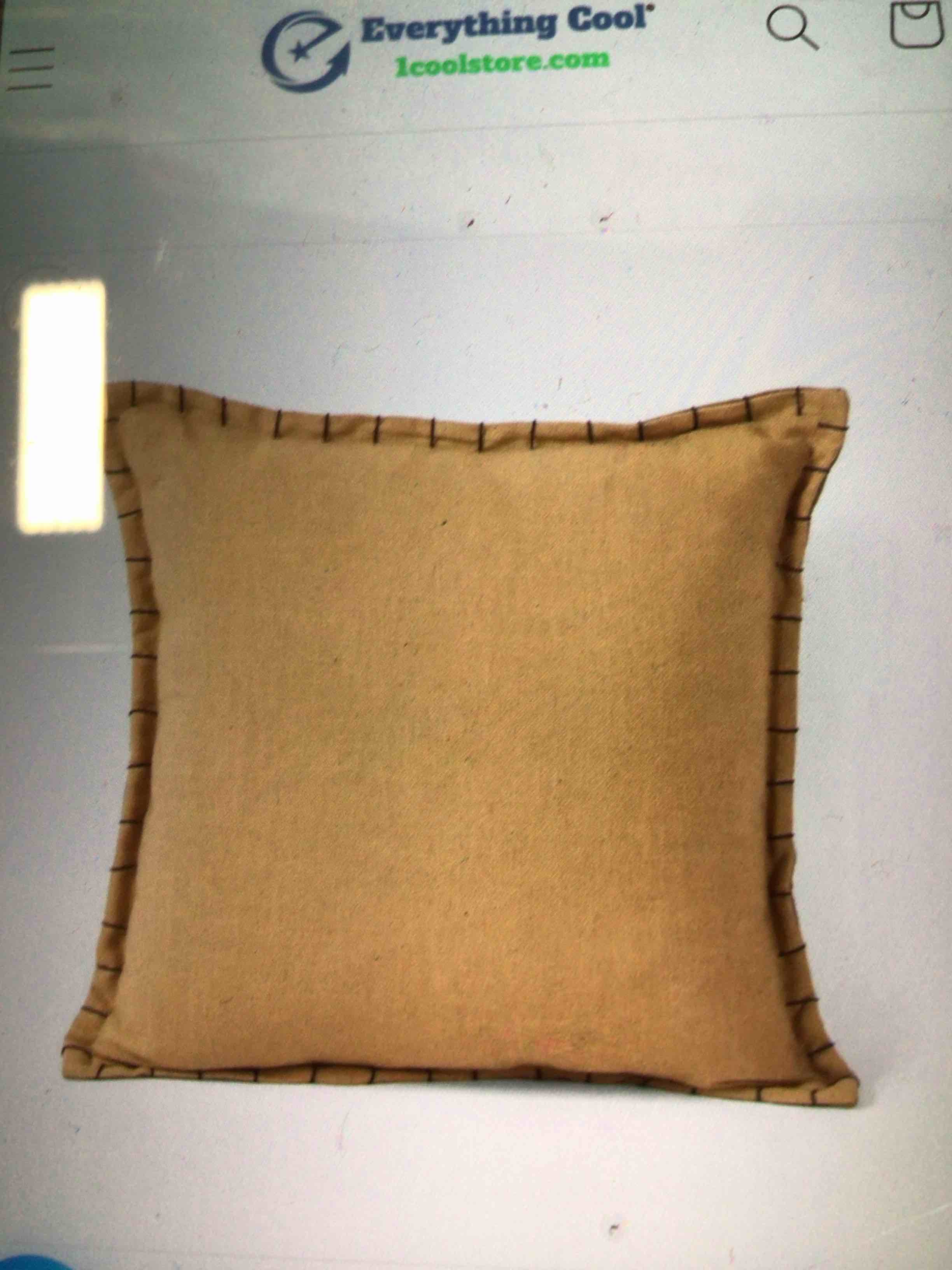Welsh-pillow savoy Marigold  Set of 2 