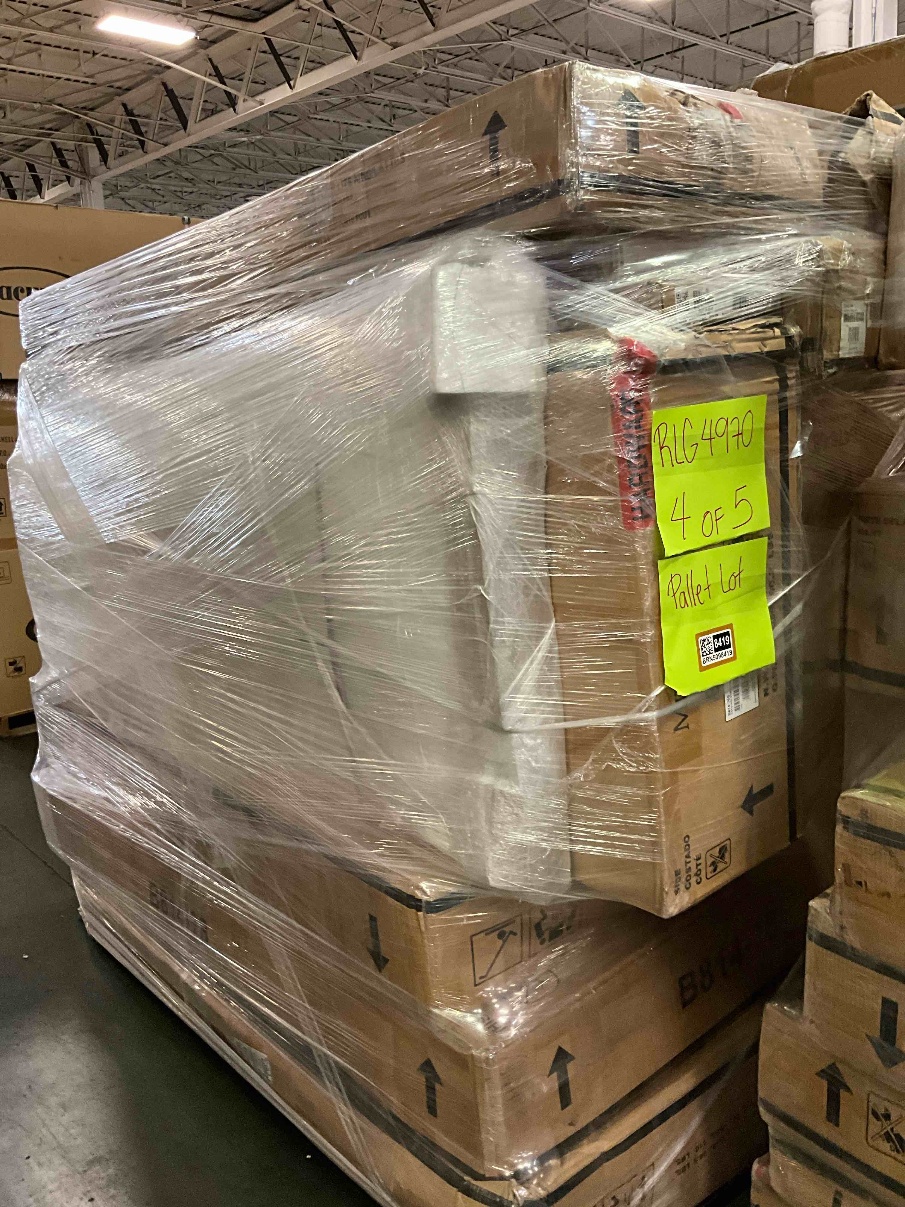 Pallet Lot of High End Furniture (Table Top  // Footboard // and so much more)