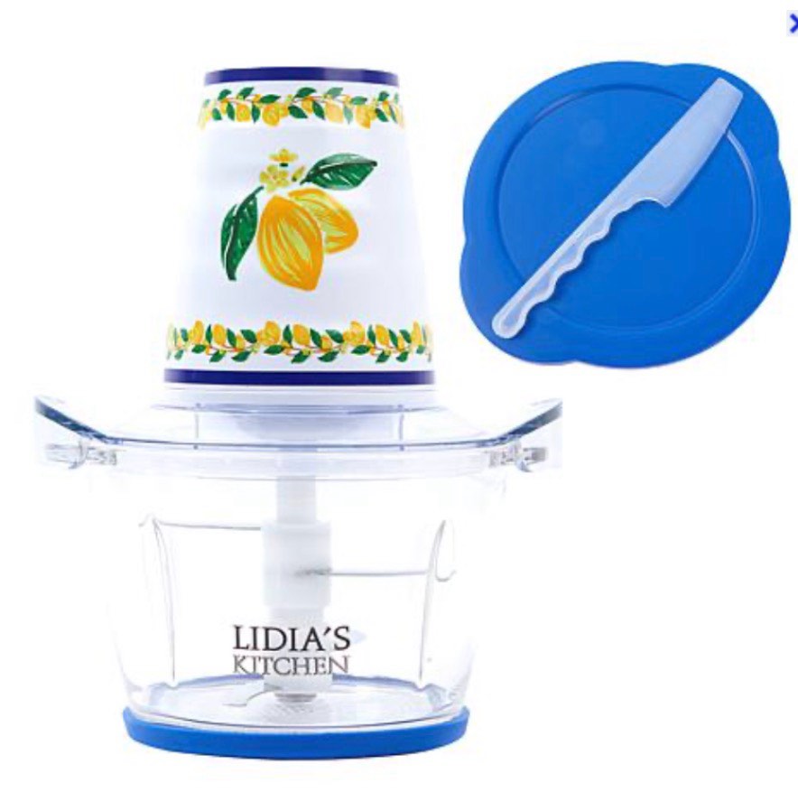 lidia bastianich 300-watt glass bowl electric chopper