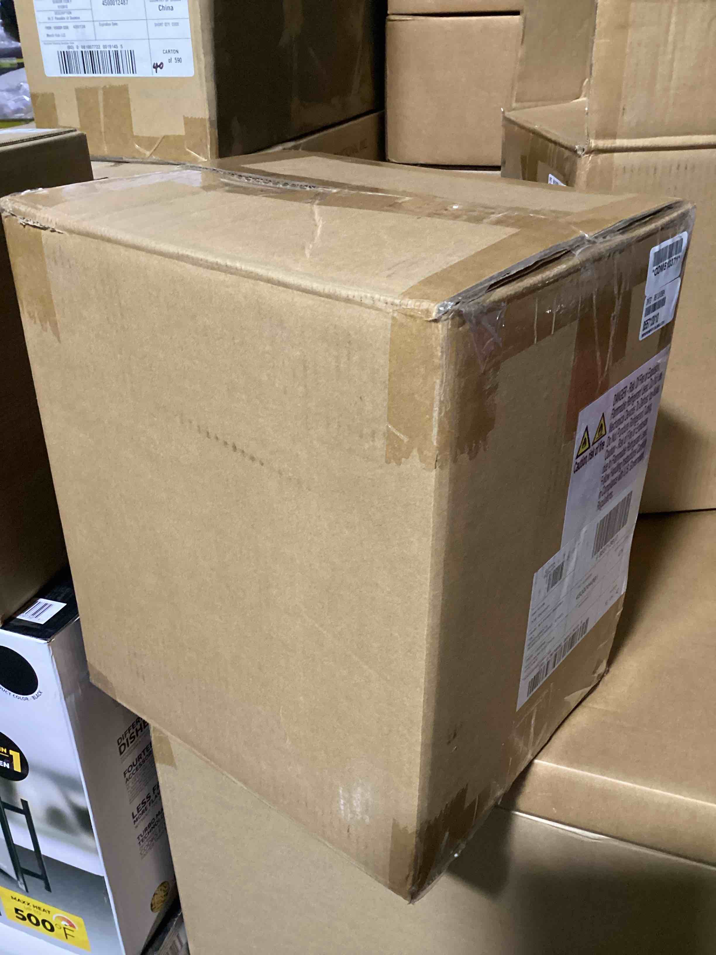 Condition photo showing New/Like New for improvements 26 lb. self-cleaning compact ice maker with scoop - turquoise 