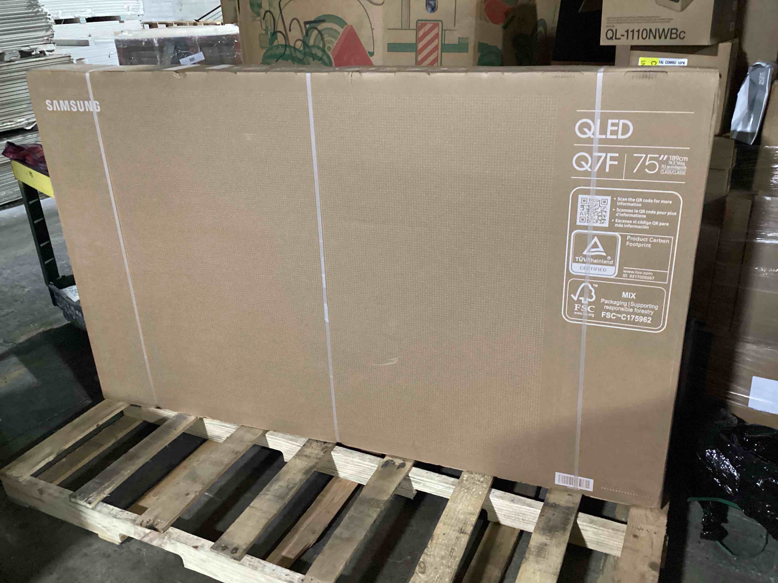 Condition photo showing New/Like New for samsung 75in qled q7f 4k vision ai smart tv (2025)