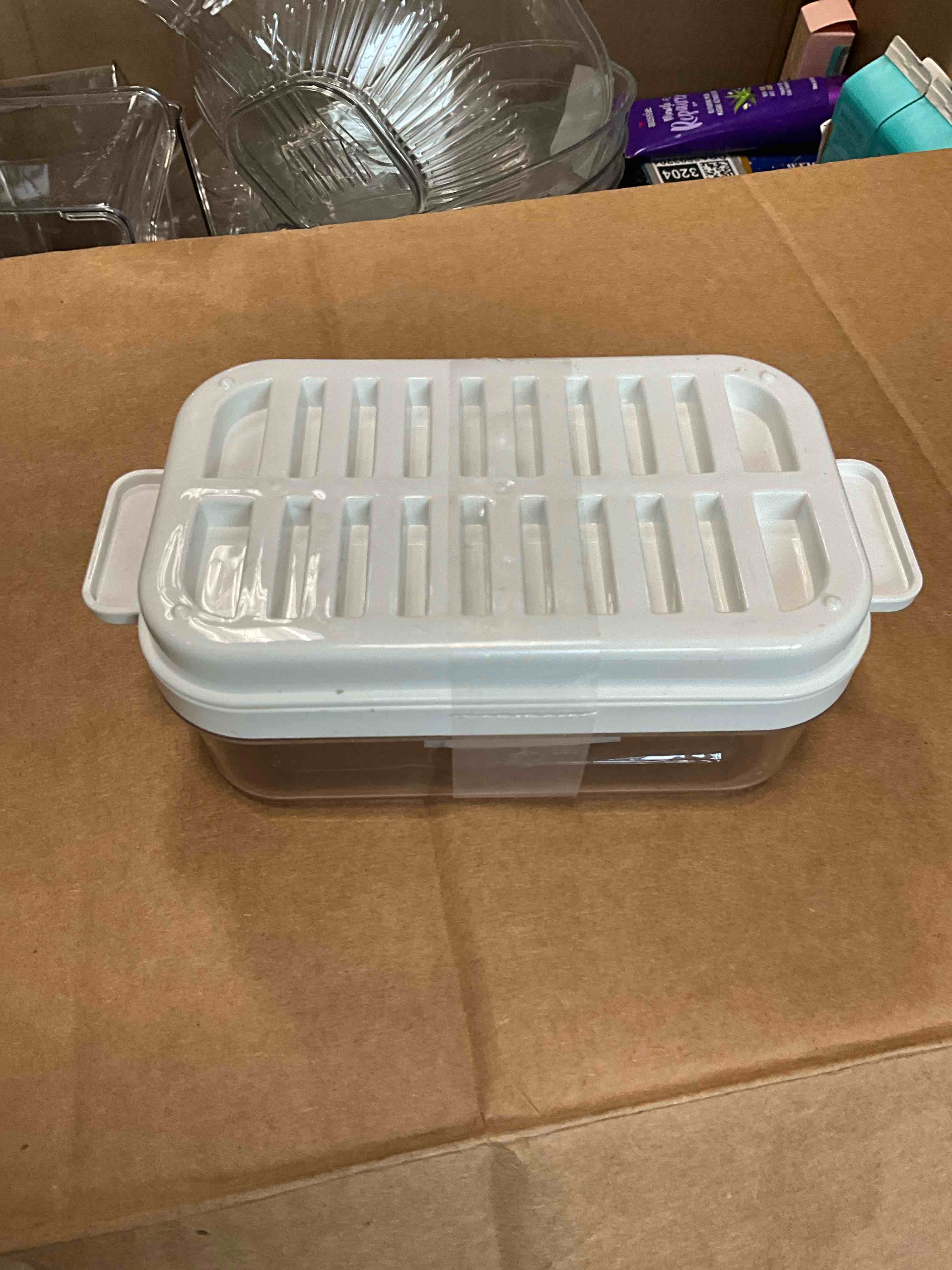 Butter Dish For Cutting And Storage With Lid (Bid Per 10 Pieces)