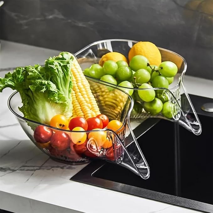 Clear Acrylic Drain Baskets